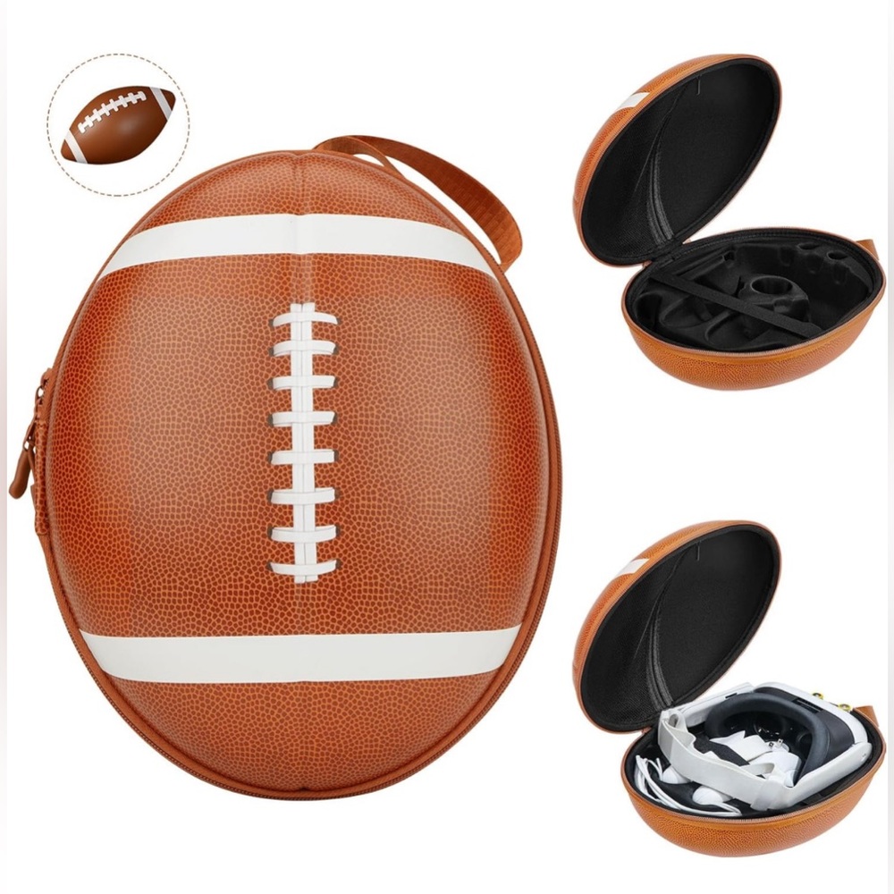 Hard Shell Carrying Case Compatible with Meta Quest 3, Drop and Scratch Proof Po